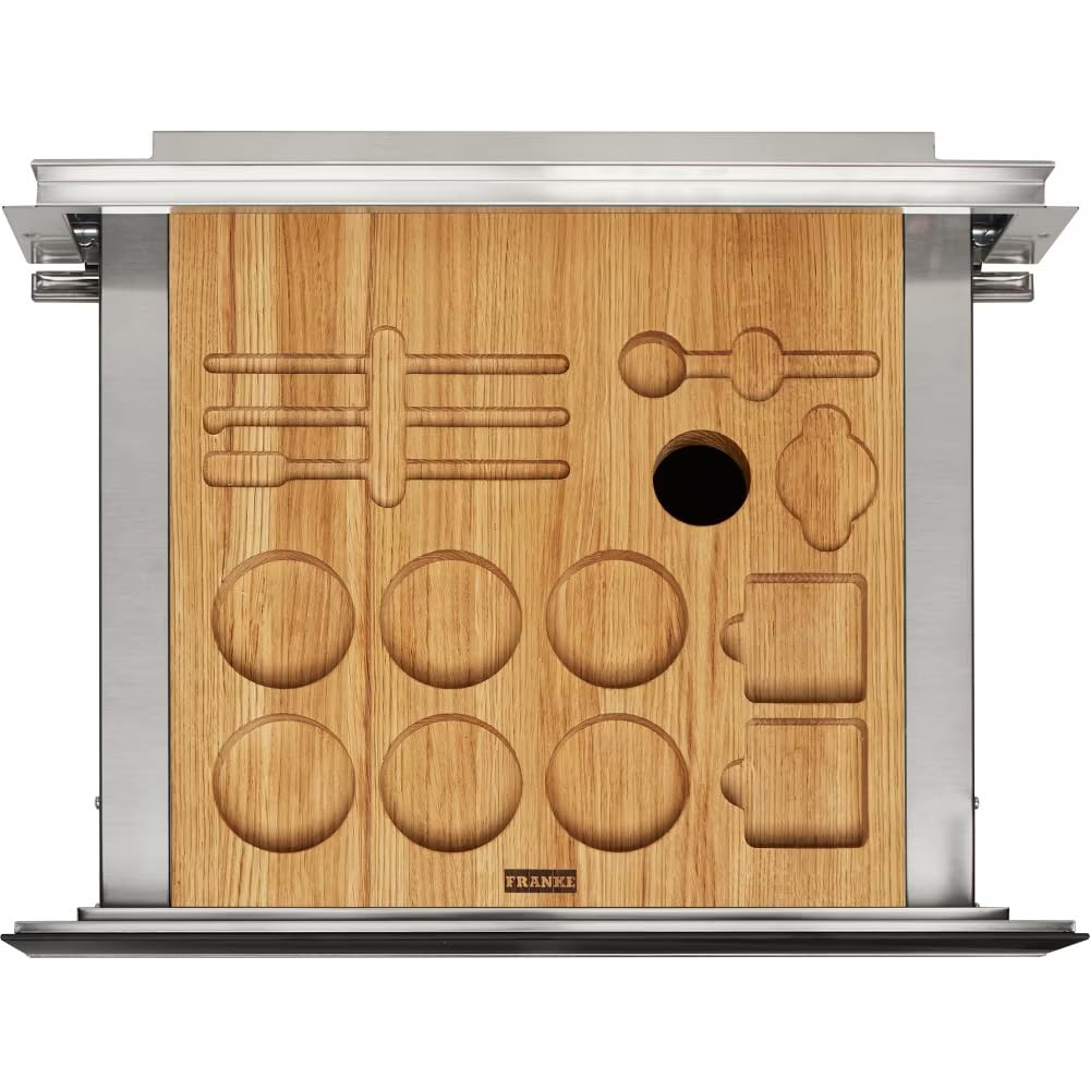 Franke 131.0691.007, Cajón de accesorios para cafetera Mythos FMY 14 CMD XS, Stainless steel