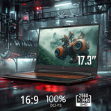 acer Nitro V 17 AI ANV17-61, Ordenador Portátil Gaming 17.3", Full HD IPS (AMD Ryzen AI 9 365, 32 GB RAM, 1024 GB SSD, GeForce RTX 5070, Sin Sistema Operativo), Negro, Teclado QWERTY Español