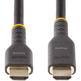StarTech.com Cable de 10m HDMI Activo - HDMI 2.0 4K 60Hz UHD - Cable de Servicio Pesado - Resistente - con Fibra de Aramida - Cable HDMI de Alta Velocidad con Ethernet (RH2A-10M-HDMI-CABLE)