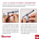 Starrett ST216AXRLZ - Juego de micrómetro digital para exterior, cierre de carraca, tuerca de bloqueo, caras de carburo, rango de 0 a 3 pulgadas, graduación de 0 cm