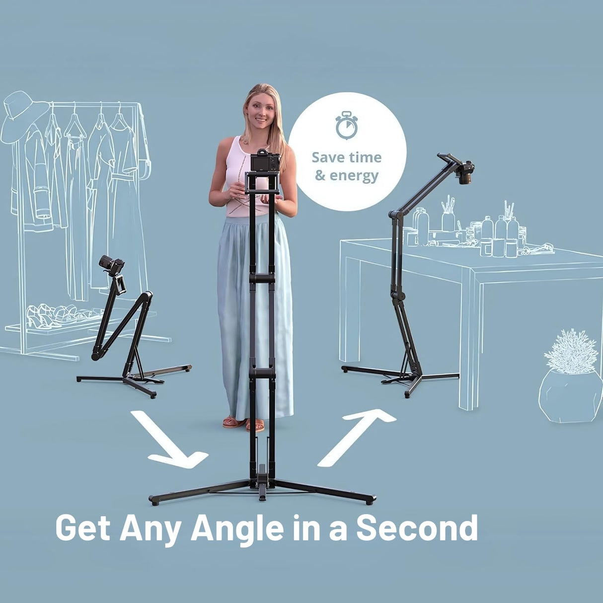 edelkrone StandPLUS Pro Soporte Plegable para cámara
