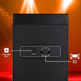 NGS Sky Charm - Altavoz de Torre, Bluetooth de 50W con Mando a Distancia, Entrada Óptica, USB, Radio FM y Entrada AUX, Color Negro