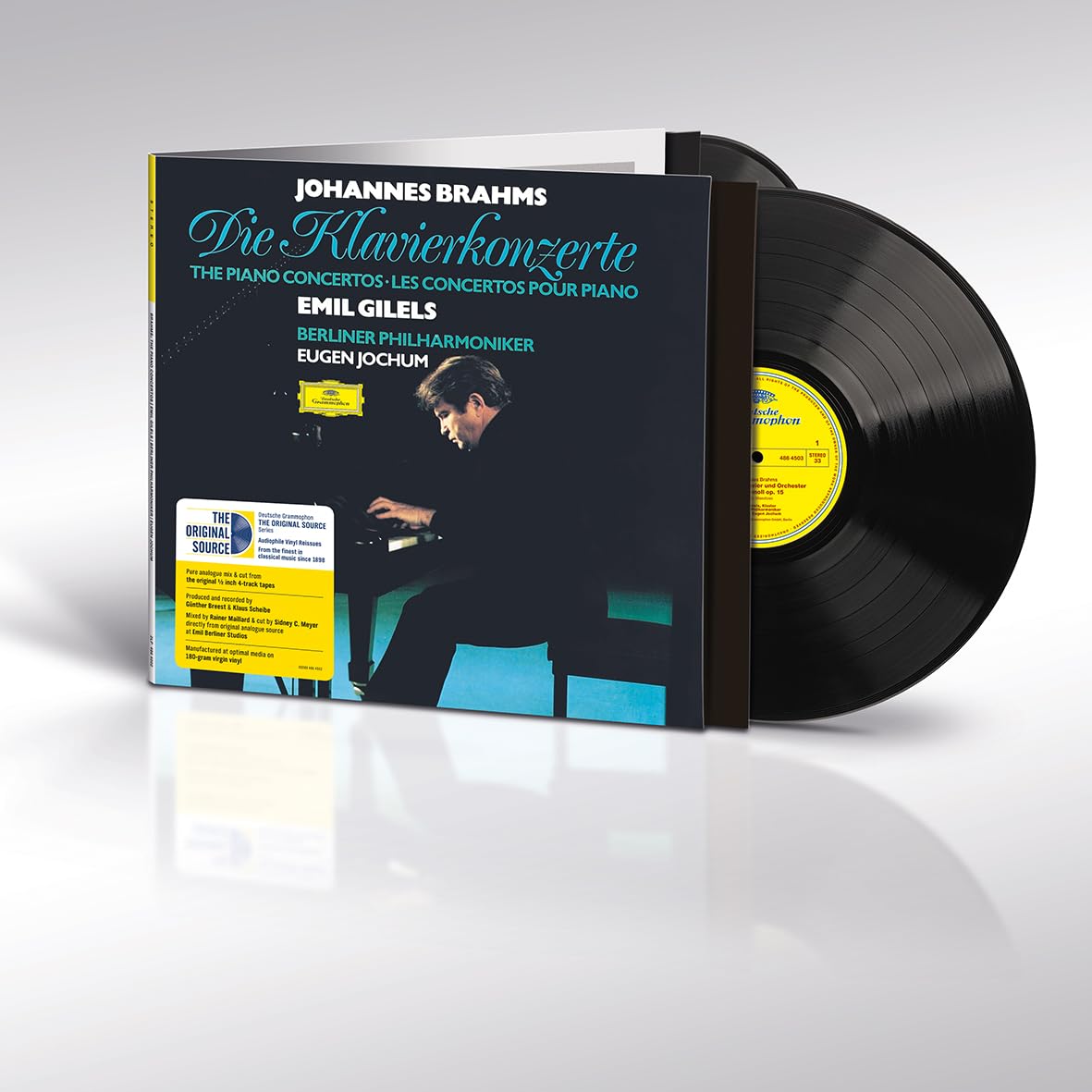 Brahms: Piano Concertos Nos. 1 & 2 [Vinilo]