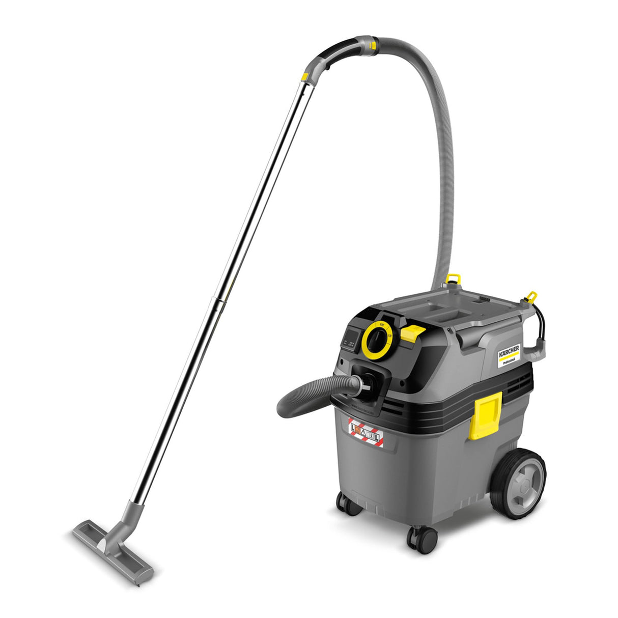 Kärcher Aspirador en seco y húmedo NT 30/1 Ap Te L, Potencia: máx. 1380 W, depósito: 30 l, Manguera de aspiración: 2,5 m, Boquilla barredora de Suelos (300 mm), Boquilla para Ranuras, Toma del Equipo