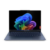 Lenovo Yoga Slim 7X – Ordenador Portátil Copilot+ PC,14.5" 3K OLED Táctil (Qualcomm SD X1E78100, 32GB RAM, 1TB SSD, Windows 11 Home, Wi-Fi 7) Azul, QWERTY Español - Incluye Ratón Inalámbrico y Funda