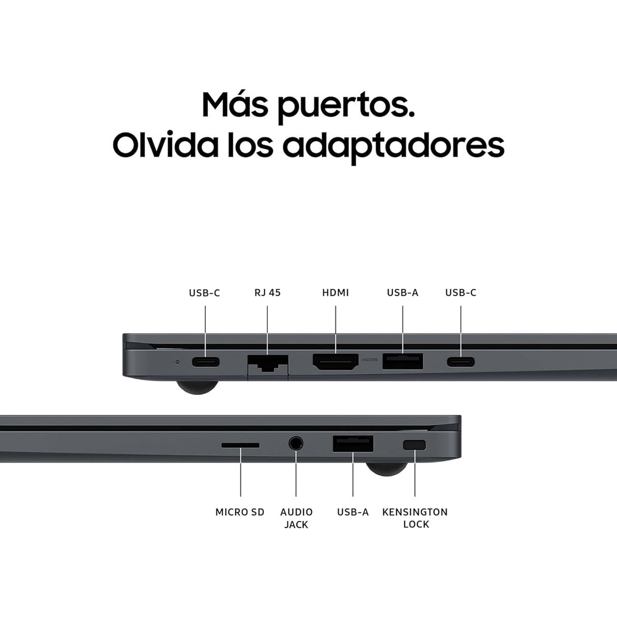 Samsung Galaxy Book4, Ordenador Portátil Ultrafino 15.6" Full HD LED, Intel Core i5-1335U, 16GB RAM, 512GB SSD, Intel Iris Xe Graphics, Windows 11 Home, Gris, Teclado QWERTY Español