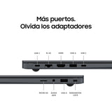Samsung Galaxy Book4, Ordenador Portátil Ultrafino 15.6" Full HD LED, Intel Core i5-1335U, 16GB RAM, 512GB SSD, Intel Iris Xe Graphics, Windows 11 Home, Gris, Teclado QWERTY Español
