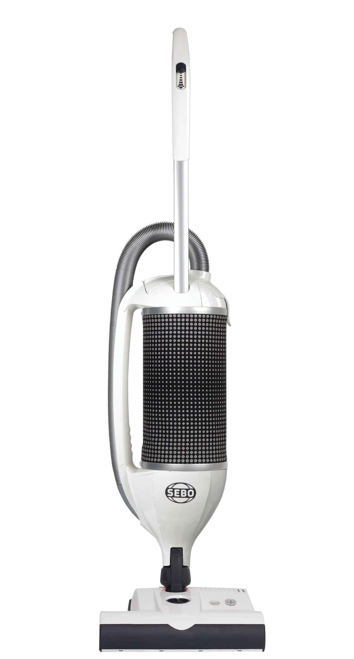 SEBO Felix 2 Premium Pearl - Aspirador de Cepillo (plástico, 122 x 37 x 15 cm), Color Blanco y Negro