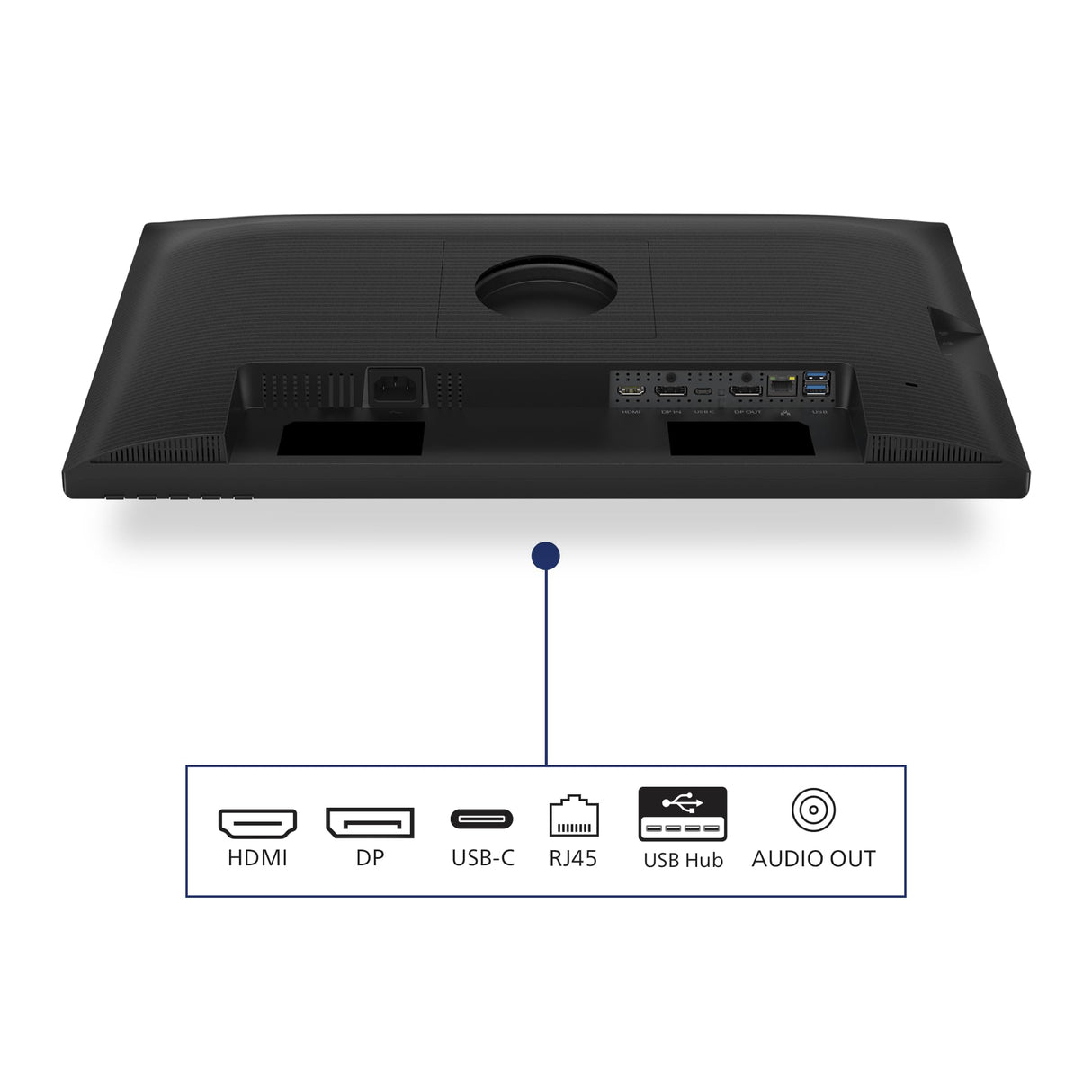 Philips 24B2U3301 Monitor 24 Pulgadas FHD, 120Hz, IPS, 4 ms GtG, Adaptive Sync., Altura Ajustable, Altavoces (1920x1080, 1x HDMI 1.4, 1x DP 1.4, USB-Hub), Negro