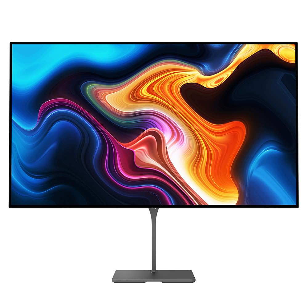 Dough Spectrum Black 32” Monitor Gaming OLED 4K 240Hz Mate – 0,03 ms, HDR True Black 400, Modo 1080p 480Hz, calibrado de Color, HDMI 2.1, DisplayPort (Solo Monitor, sin Base)