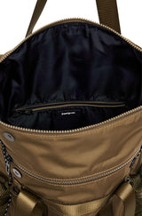 Desigual Accessories-Mochila Grande de Nailon, Nylon Backpack Big Mujeres, Verde, Einheitsgröße