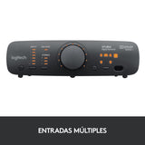 Logitech Z906 5.1 Sistema de Altavoces Sonido Envolvente THX, Certificado Dolby&DTS, 1000 W de Pico, Multi-Dispositivos, Entradas Audio Múltiples, Negro