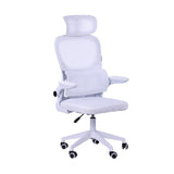 Mars Gaming MGC-ERGOPRO, Silla Ergonómica Profesional, Soporte Lumbar Activo, Malla Transpirable, Altura Ajustable 120-130cm, Reposabrazos Abatibles, Reposacabezas Regulable, Silla de Oficina, Blanco