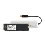 Transcend JetDrive 855 Interno SSD 480 GB para Macbook PCIexpress Gen3 x4 NVMe (Kit con Cubierta Externo Thunderbolt, Funda y Destornillador) TS480GJDM855