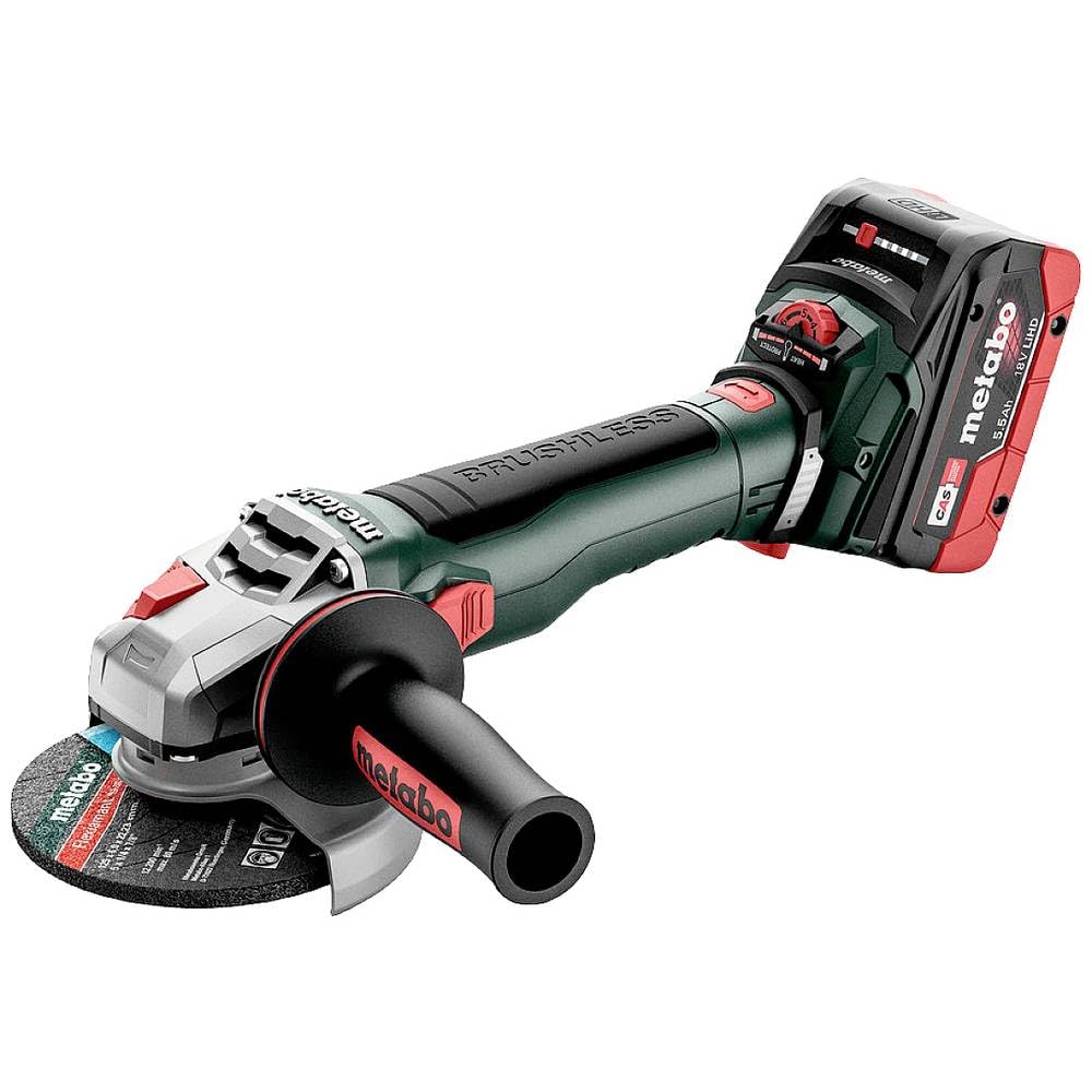 Metabo WVB 18 LT BL 11-125 613057660 Amoladora angular con batería 125 mm 18 V 5,5 Ah