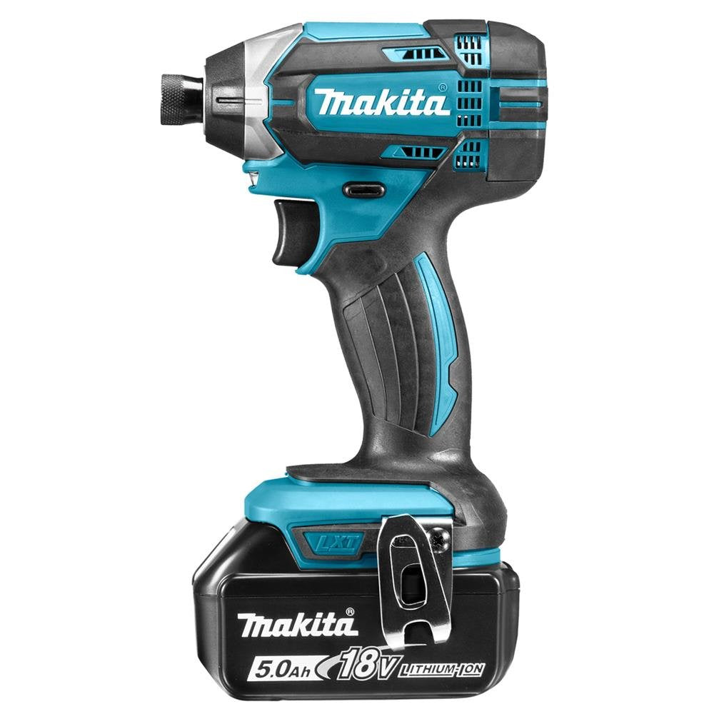 Makita DTD152RTJ Atornillador, 18 V, Negro, con 2x batería de 5.0 Ah