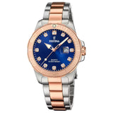 Festina Reloj Mujer F20505/3 Boyfriend Caja de Acero Inoxidable 316l Plateado Correa de Acero Inoxidable 316l Plateado