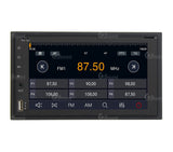 Autorradio Universal 2 DIN Android GPS Bluetooth WiFi Dab USB Pantalla táctil Full HD 6,2" procesador de 8 núcleos y comandos de Voz