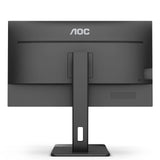 AOC Q32P2 Monitor 32 Pulgadas QHD, 75Hz, IPS, 4 ms GtG, Adaptive Sync., Altura ajustable, Altavoces (2560x1440, 2x HDMI 1.4, 1x DP 1.2, USB-Hub), Negro