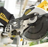 STANLEY FATMAX FME720-QS - Ingletadora telescópica 2.000W, Ø disco 255mm, bisel 47°