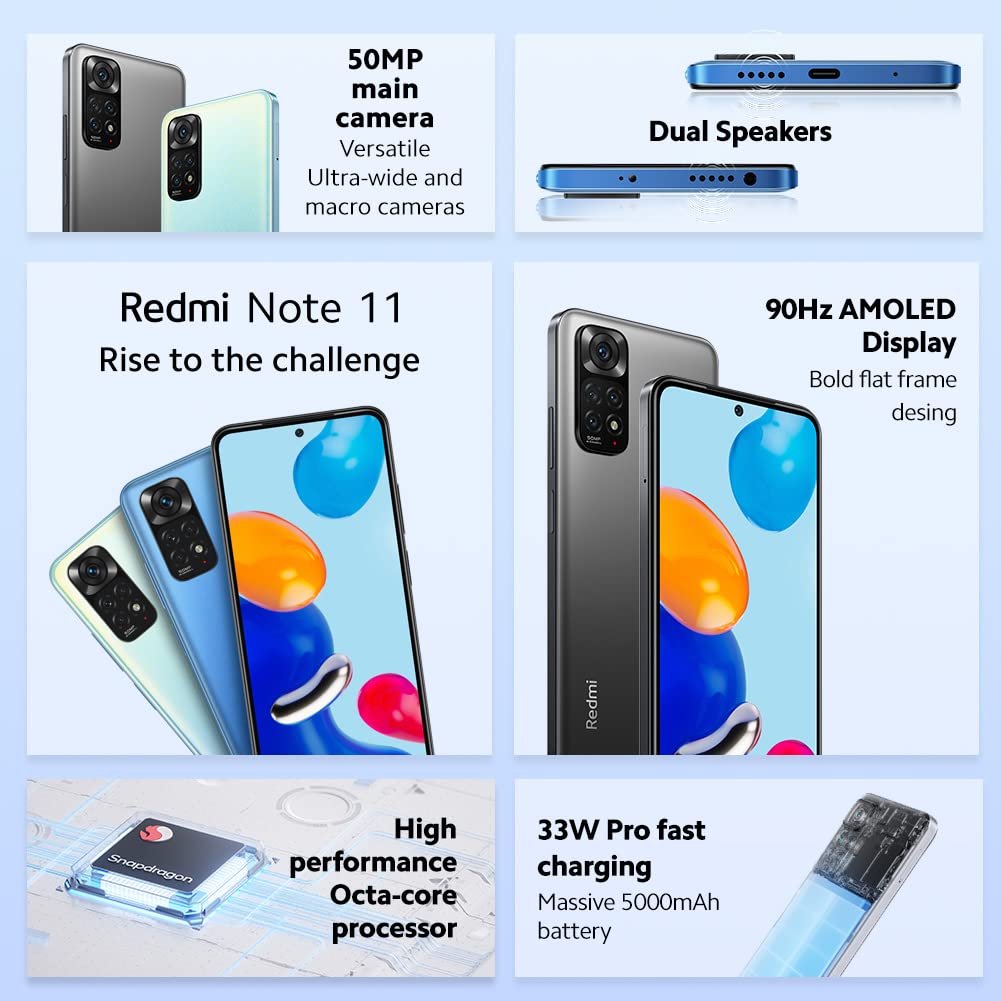 Xiaomi K7TN Smartphone 4 GB RAM, 64 GB ROM, Twilight Blue