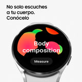 Samsung Galaxy Watch4 - Smartwatch, Control de Salud, Seguimiento Deportivo, Batería de Larga Duración, 40 mm, LTE, Color Plata (Version ES)