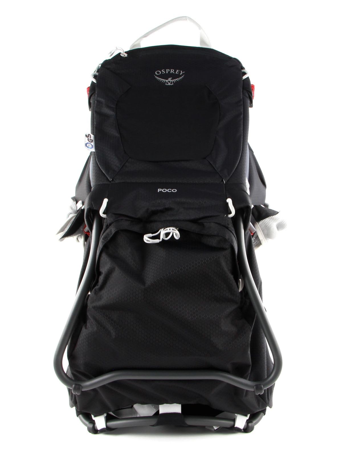 Osprey Poco, Mochila portabebés unisex para senderismo, Starry Black O/S