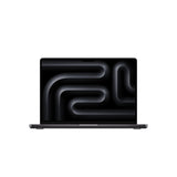 Apple MacBook Pro de 14,2 Pulgadas portátil con Chip M5 MAX: Pantalla Liquid Retina, CPU de 18 núcleos y GPU de 32 núcleos, 36 GB Memoria unificada, 2 TB de SSD, Teclado portugués; Negro Espacial