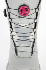 Nitro Dynasty Boa 24 All Mountain Freeride Premium Sistema de Cordones Rápidos Step On Boot Snowboot Barco de Snowboard, Mujer, Vino Iron, 26