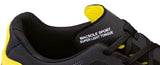 Heckel S1p Flexible, Zapatos de Seguridad Hombre, Negro Amarillo, 41 EU