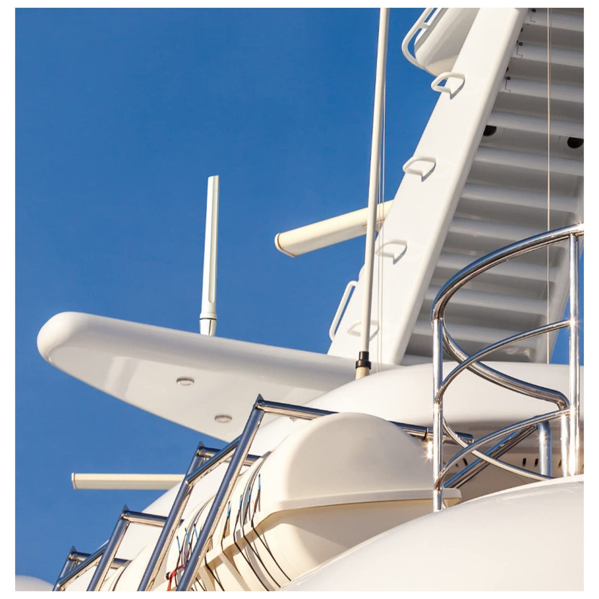 POYNTING NX-435 OMNI-402-OMNI-D Marine & Coastal LTE & WiFi Antenna (MIMO), Unisex-Adult, White