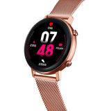 LOTUS Reloj Smartwatch Mujer 50042/1 - Caja de Aleacion de Zinc Rosa - Correa de Acero Inoxidable 316l Rosa
