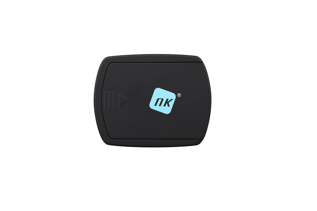 NK Cámara de Acción - Cámara Deportiva 360º con Gran Angular, 8 MP, Carcasa Waterproof, Palo de Selfie y Control Remoto invluido, WiFi, Full HD 1080p, LCD 2in (Color Negro)