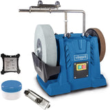 Scheppach Afiladora con muela al agua Tiger 7000S 230-240V 50Hz 200W marca