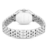 Swarovski Reloj Dextera Octagon, Fabricado en Suiza, Brazalete de Metal, Tono Plateado, Acero Inoxidable