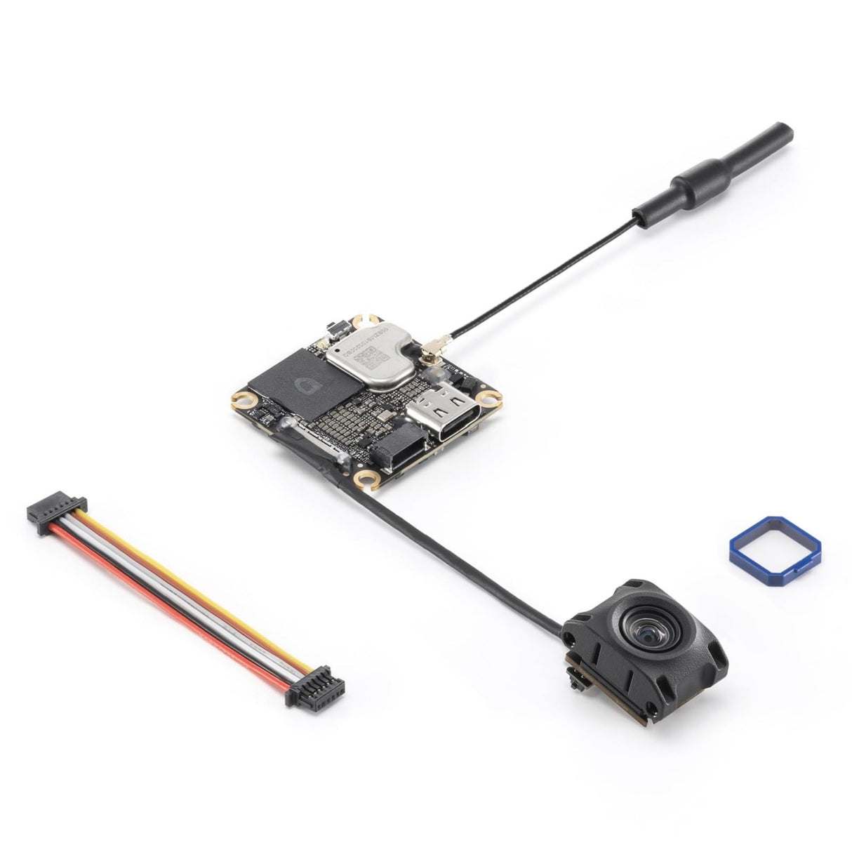DJI O4 Air Unit para dron FPV, sistema de transmisión digital, baja latencia 20ms, alcance máx. 10km, grabación de vídeo 4K/60fps, vista en directo 1080p/100fps, cuerpo ligero 8.2g, sensor CMOS 1/2''