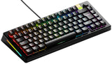 Glorious Gaming GMMK 3 Pro HE: Teclado de Respuesta rápida, Hall Effect, Carcasa de Aluminio, sondeo 8K, switches magnéticos y Hot Swap MX, Juntas modulares, TKL 75%, QWERTZ alemán - Negro