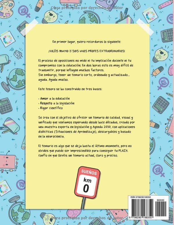 TEMARIO ACTUALIZADO EDUCACIÓN PRIMARIA: OPOSICIONES KM 0: BASADO EN LA LOMLOE Y EN EL REAL DECRETO 157/2022