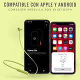 Beats Auriculares inalámbricos Flex – Chip Apple W1, Auriculares magnéticos, Bluetooth de Clase 1, 12 Horas de Sonido ininterrumpido - Azul