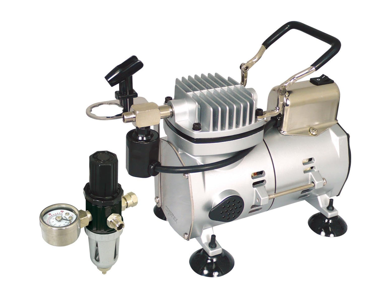 Sparmax TC501 Compresor, aluminio, 25 x 14 x 17 cm