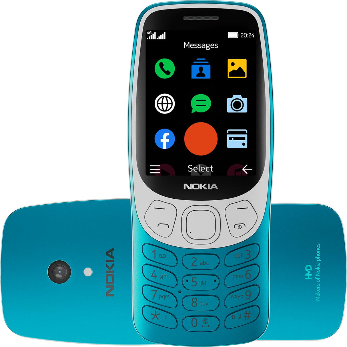 Nokia Teléfono Móvil 3210 (2024) 2,4" 128 MB RAM Azul