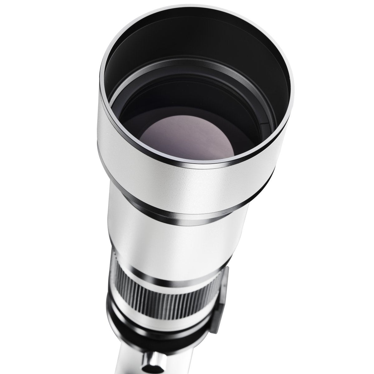 Walimex 650-1300 mm f/16 - Objetivo para cámara réflex (Distancia Focal 650-1300 mm, Apertura f/16, diámetro 95 mm), Color Negro y Blanco