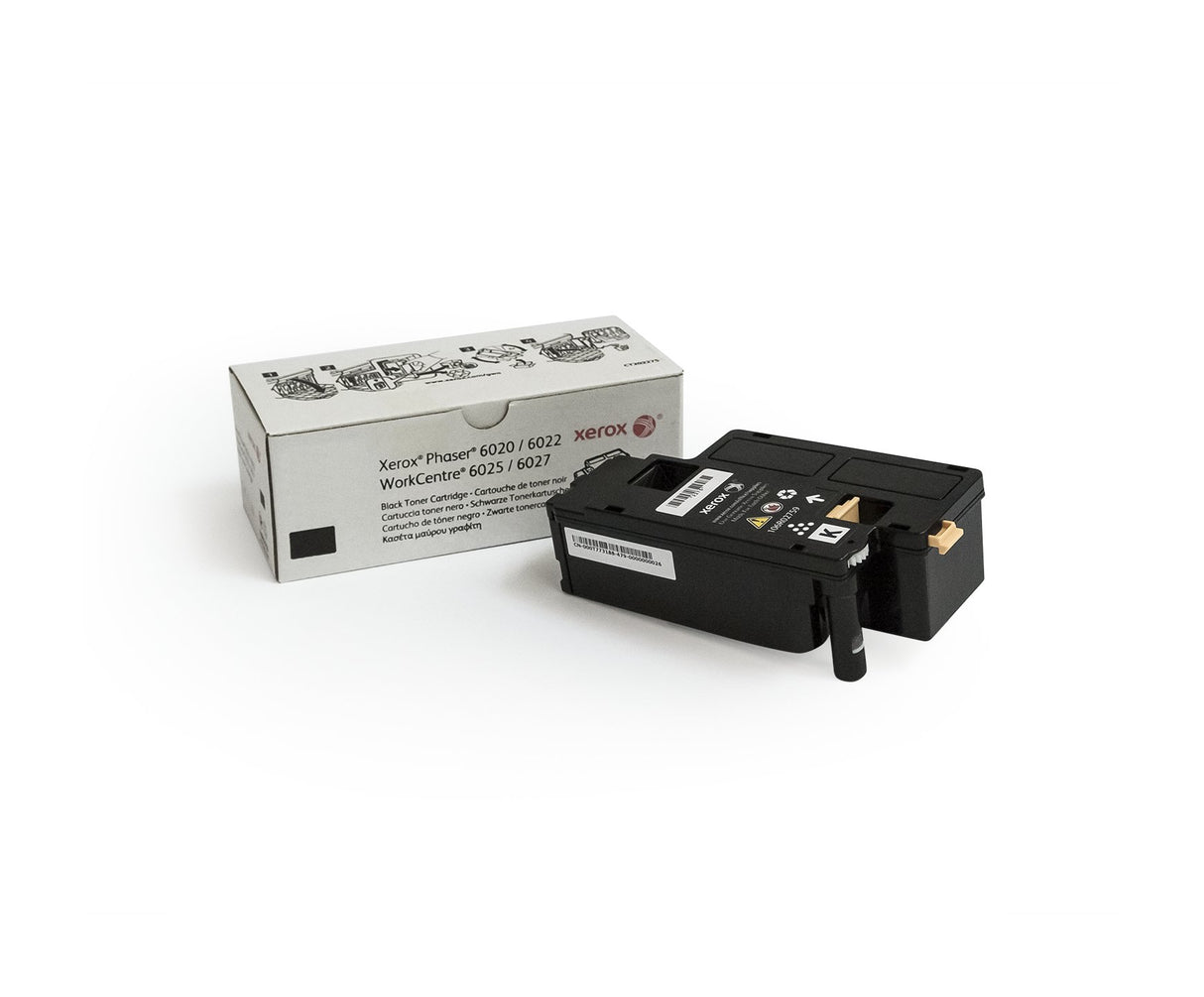 Xerox Original Phaser 6020 / 6022 / Workcentre 6025 / 6027 Negro Cartucho De Tóner Estándar Capacidad (2,000 Páginas) - 106R02759