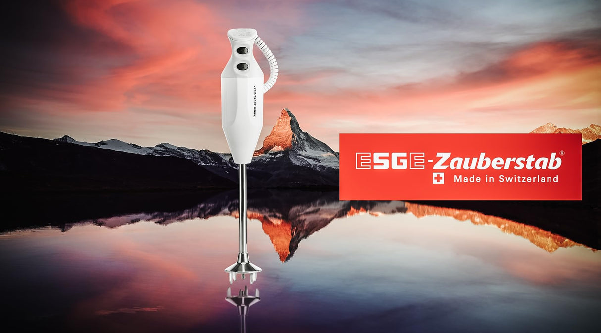 ESGE-Zauberstab P 350 90880 - Varilla mágica (incluye accesorios e interruptor de seguridad, motor AC duradero, fabricado en Suiza, hasta 22:000 rpm)