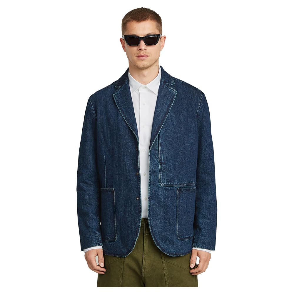 G-Star para Hombre Americana Vaquera Casual Chore, Azul (Worn in Blue Creek D26467-D788-G112), L