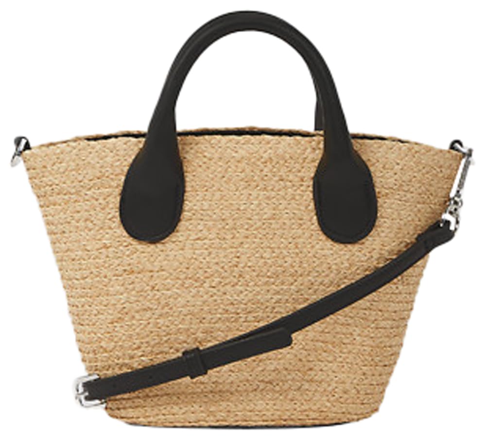 KARL LAGERFELD B.V K/Essential - Bolsa de playa pequeña para mujer, natural, talla única, naturaleza, K/Essential Small Beach Bag