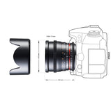 walimex pro 50/1,5 VDSLR Nikon Negro