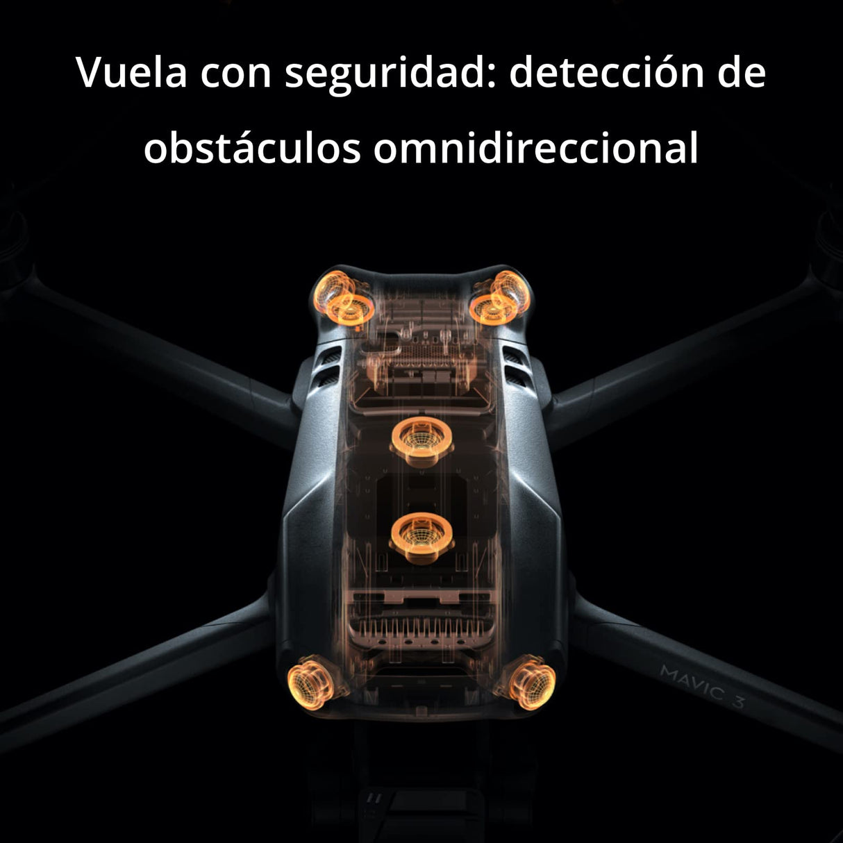 DJI Mavic 3 Fly More Combo - Dron cámara con cámara Hasselblad CMOS 4/3, vídeo 5.1K, detección de obstáculos omnidireccional, 46 min de vuelo, transm. Color GrisCertificado C1