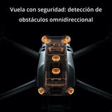 DJI Mavic 3 Fly More Combo - Dron cámara con cámara Hasselblad CMOS 4/3, vídeo 5.1K, detección de obstáculos omnidireccional, 46 min de vuelo, transm. Color GrisCertificado C1