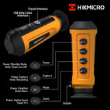HIKMICRO Budgie S BE07S - Cámara termográfica portátil para detección de Personas y Animales, observación y medición de Distancia, con 8 GB de Memoria integrada, Punto de Acceso WiFi